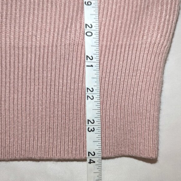 Free People | Oversized Rose Gingersnap Cashmere Blend Ribbed Knit Sweater | XS - Picture 11 of 11